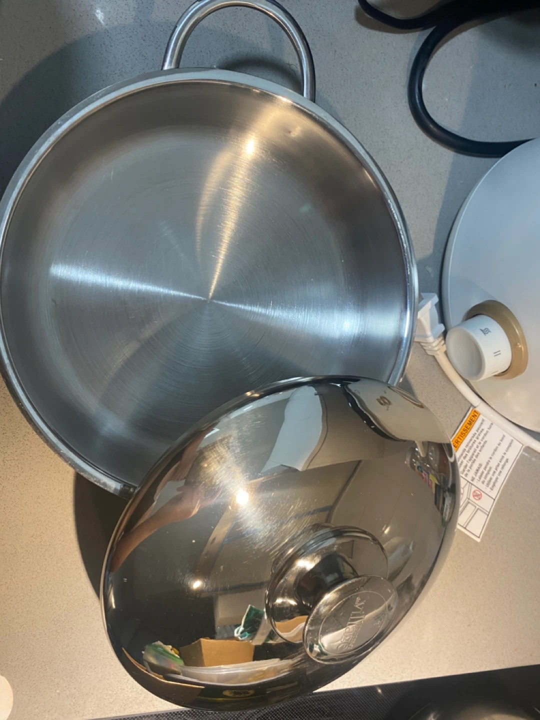 Brie & Camembert Cheese Baker 7-inch stainless steel