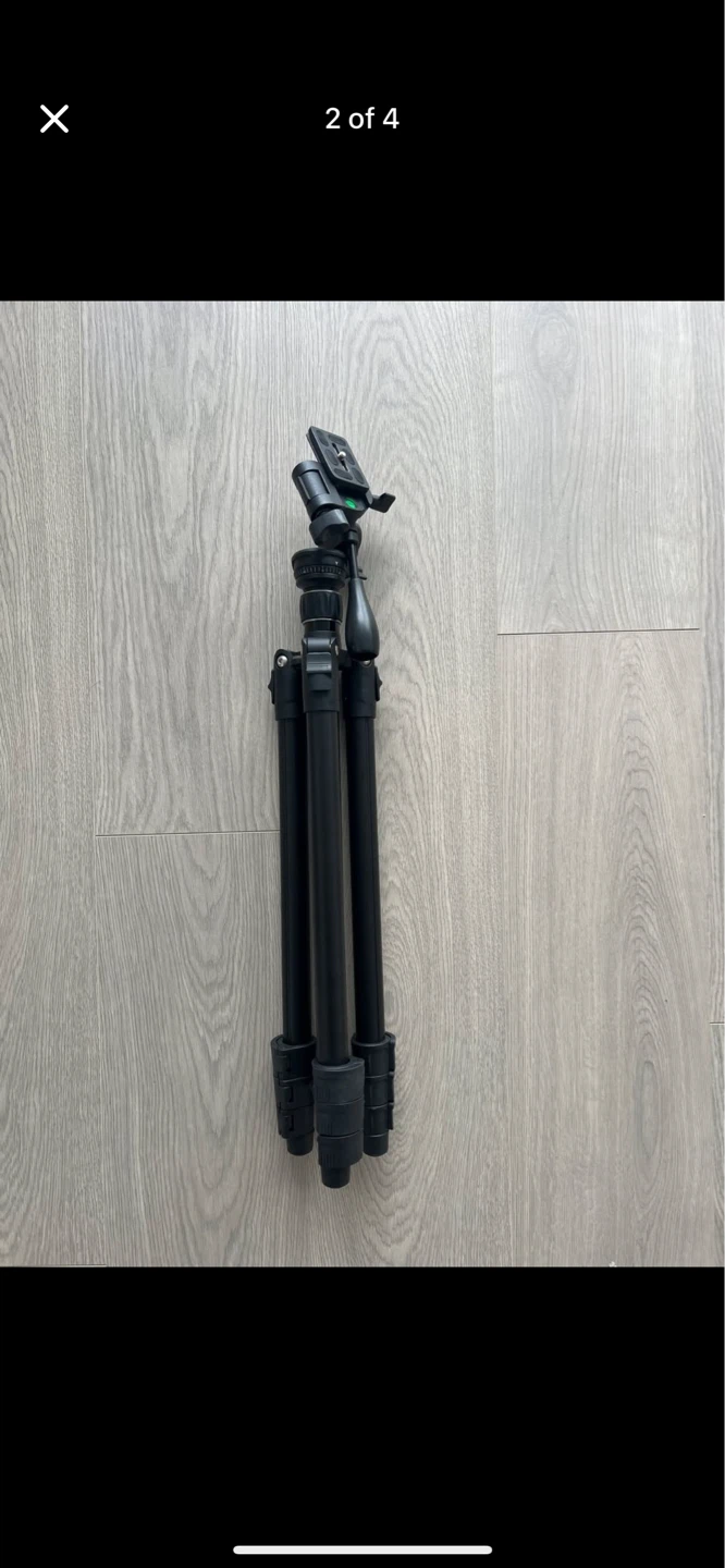 Optex Black TP150 Arca Panhead Camera Tripod Kit - photo 2