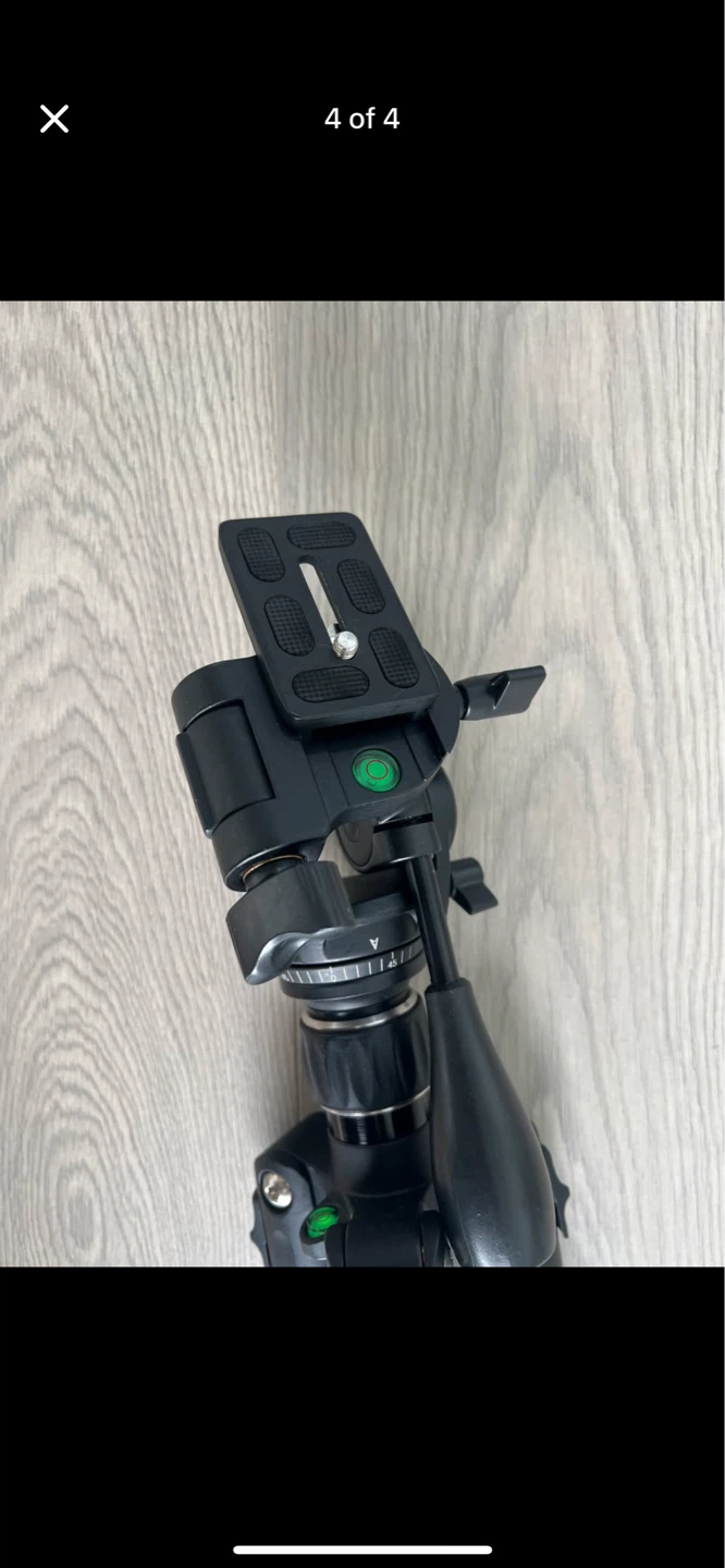 Optex Black TP150 Arca Panhead Camera Tripod Kit - photo 4