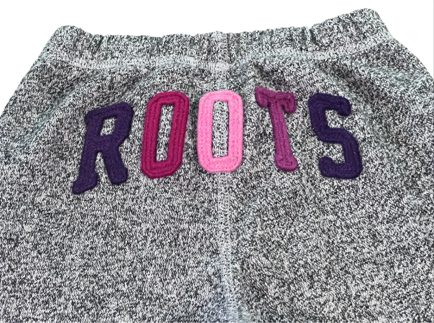Roots Kids Salt & Pepper Sweatpants – Girls Size 5T - photo 4
