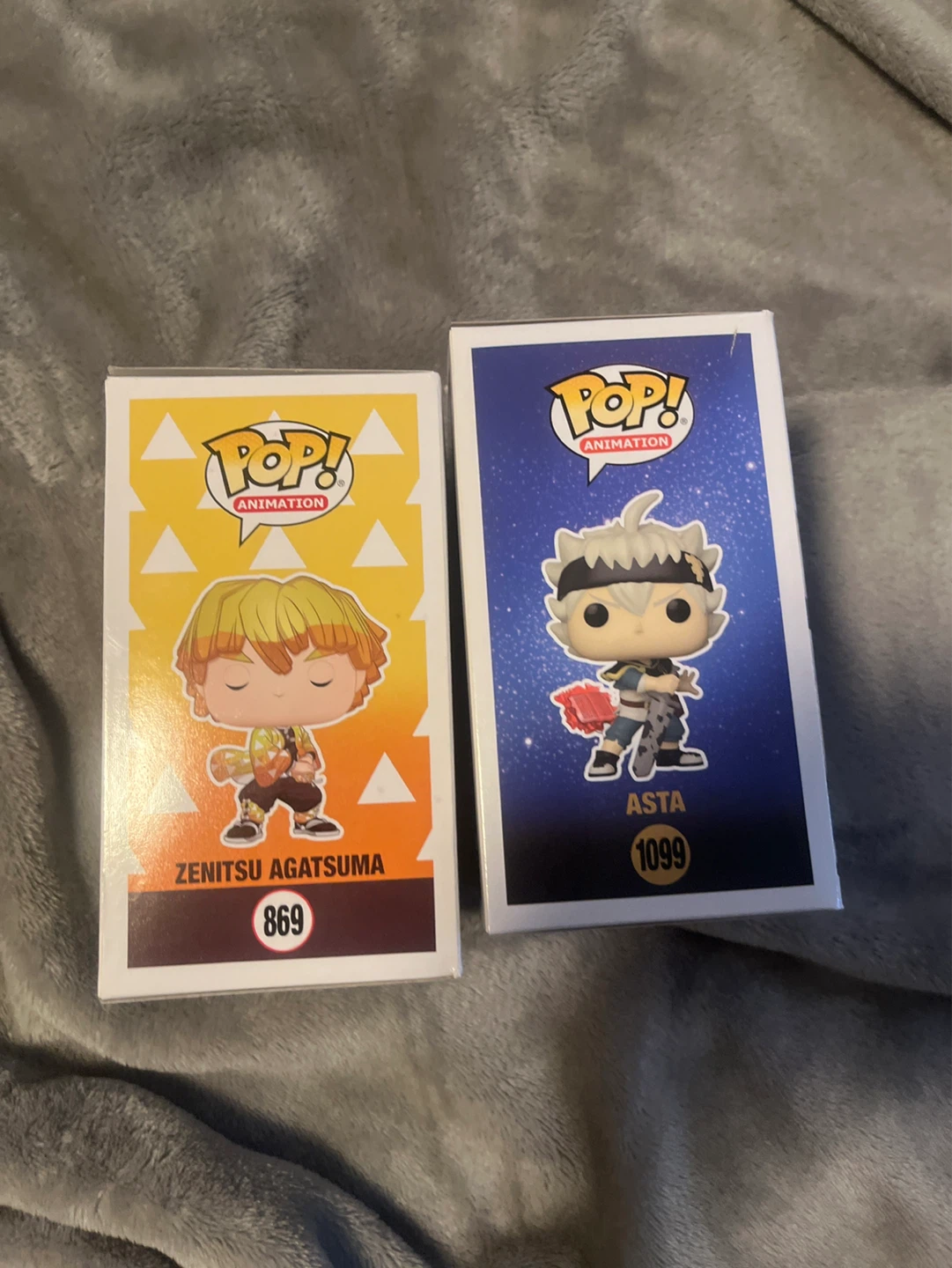Funko Pop! Animation Vinyl Figures - Zenitsu Agatsuma & Asta - photo 3