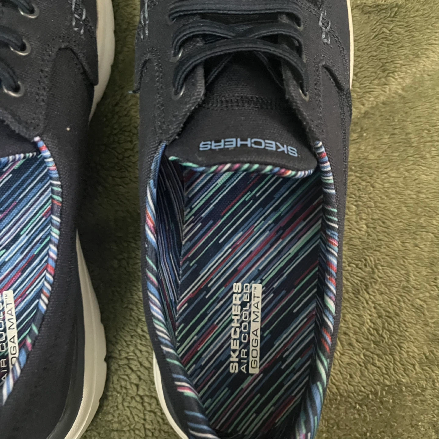 Skechers Navy Blue Boat Shoes - photo 2