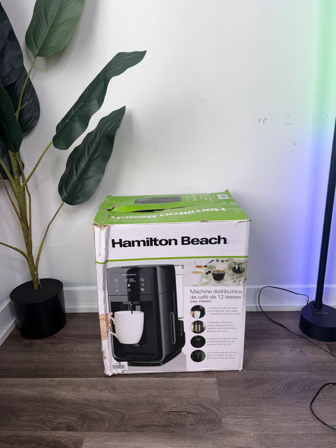 Dispensing Coffee Maker