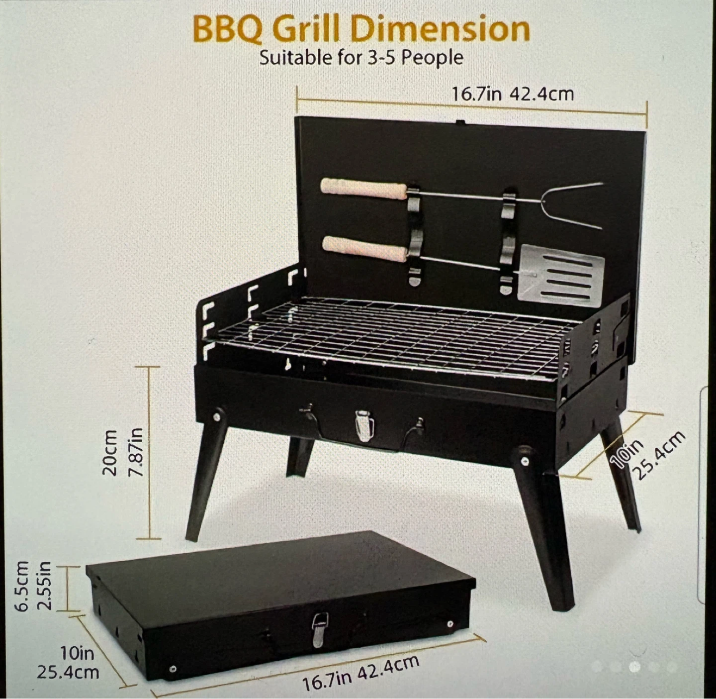Portable BBQ Grill - photo 5