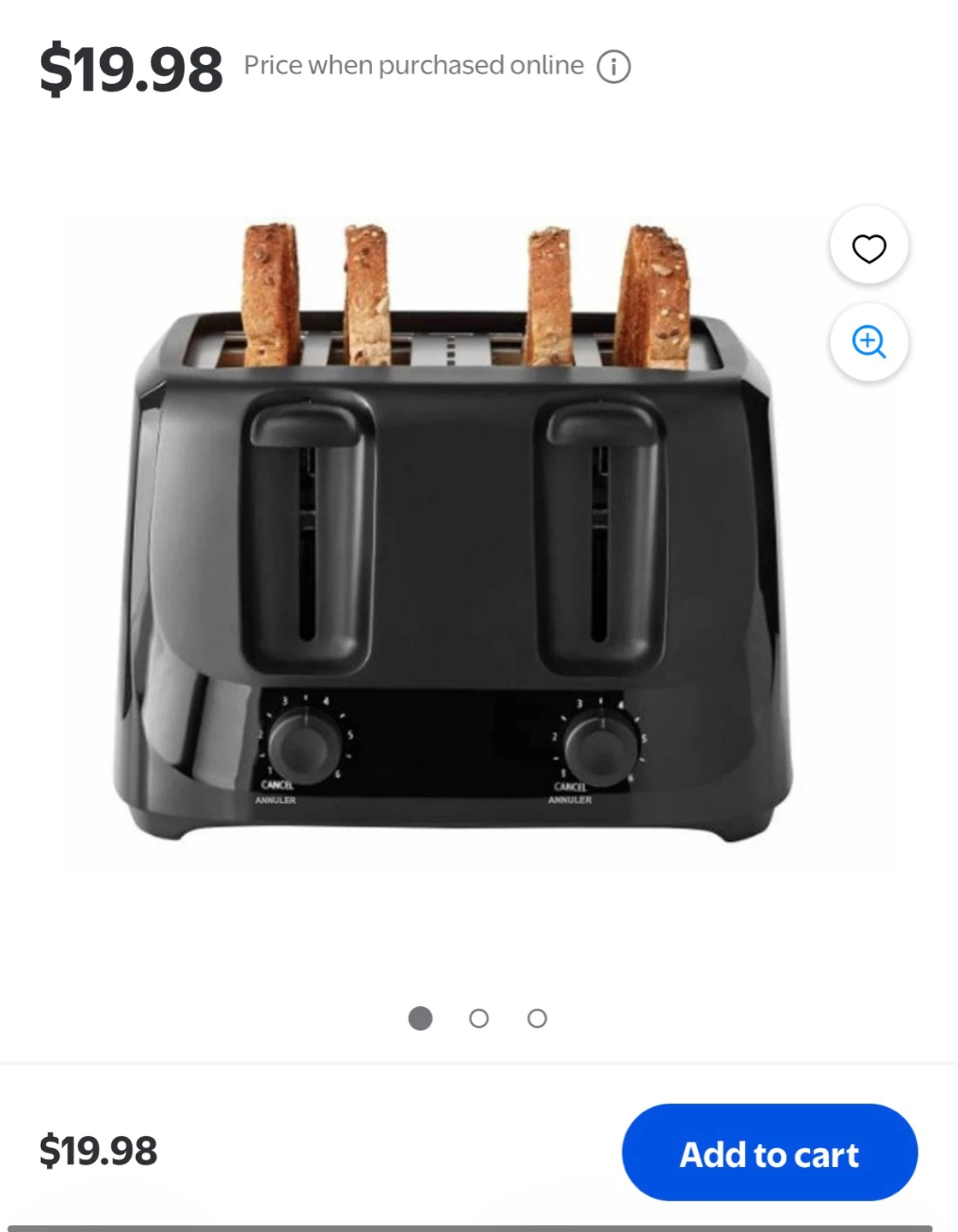 Black 4-Slice Toaster - photo 5