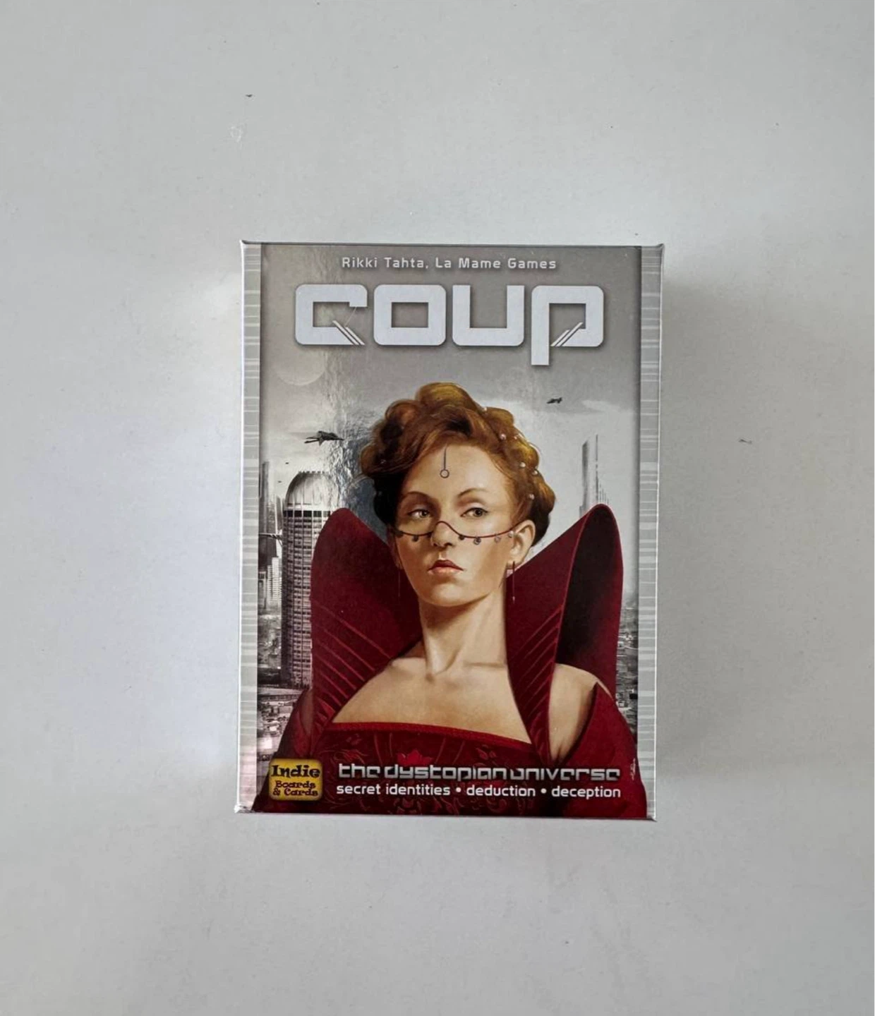 Coup board game by Rikki Tahta La Mame Games