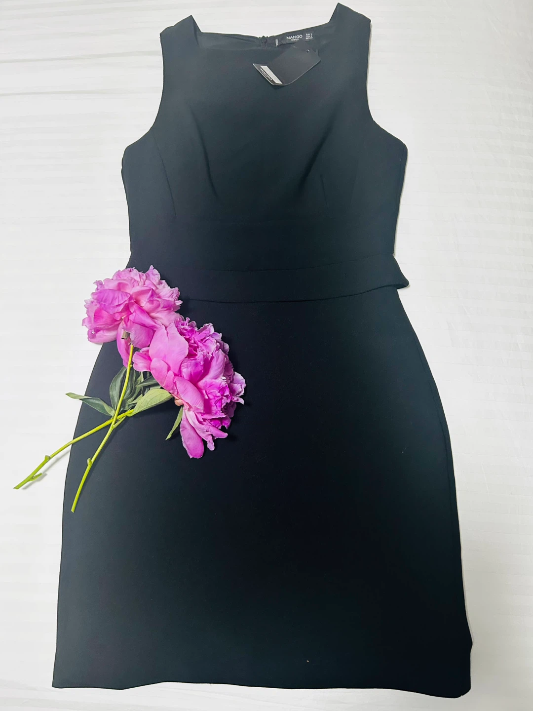 Mango Black Sleeveless Dress