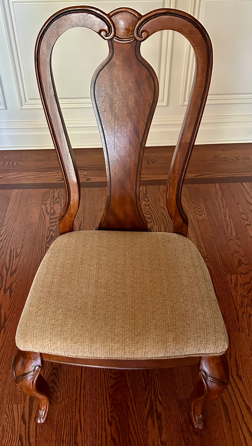 Wooden Dining Table Set with 6 Chairs - photo 5