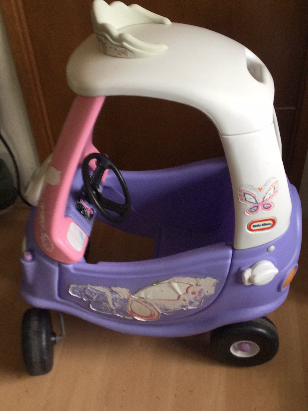 Little Tikes Cozy Coupe Ride-On Toy Car - Purple/Pink - photo 2