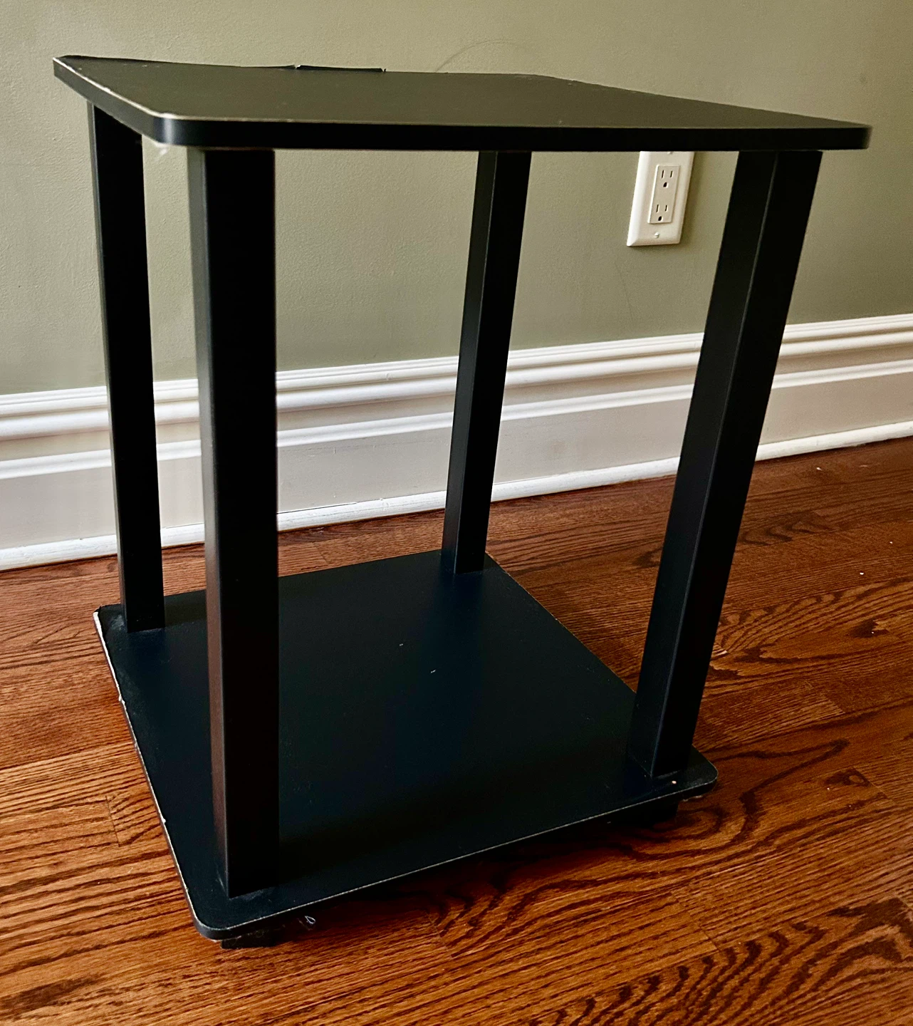 2 Black Side Tables