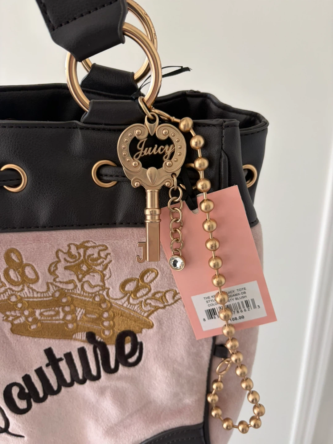 Juicy Couture Daydreamer Tote Bag - Pink & Brown - photo 2