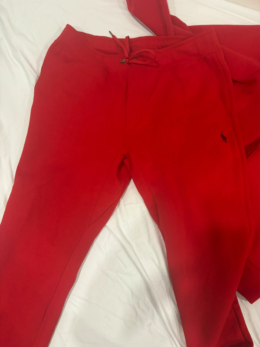 Polo Ralph Lauren Red Zip-Up Hoodie and Sweatpants Set Real - photo 3