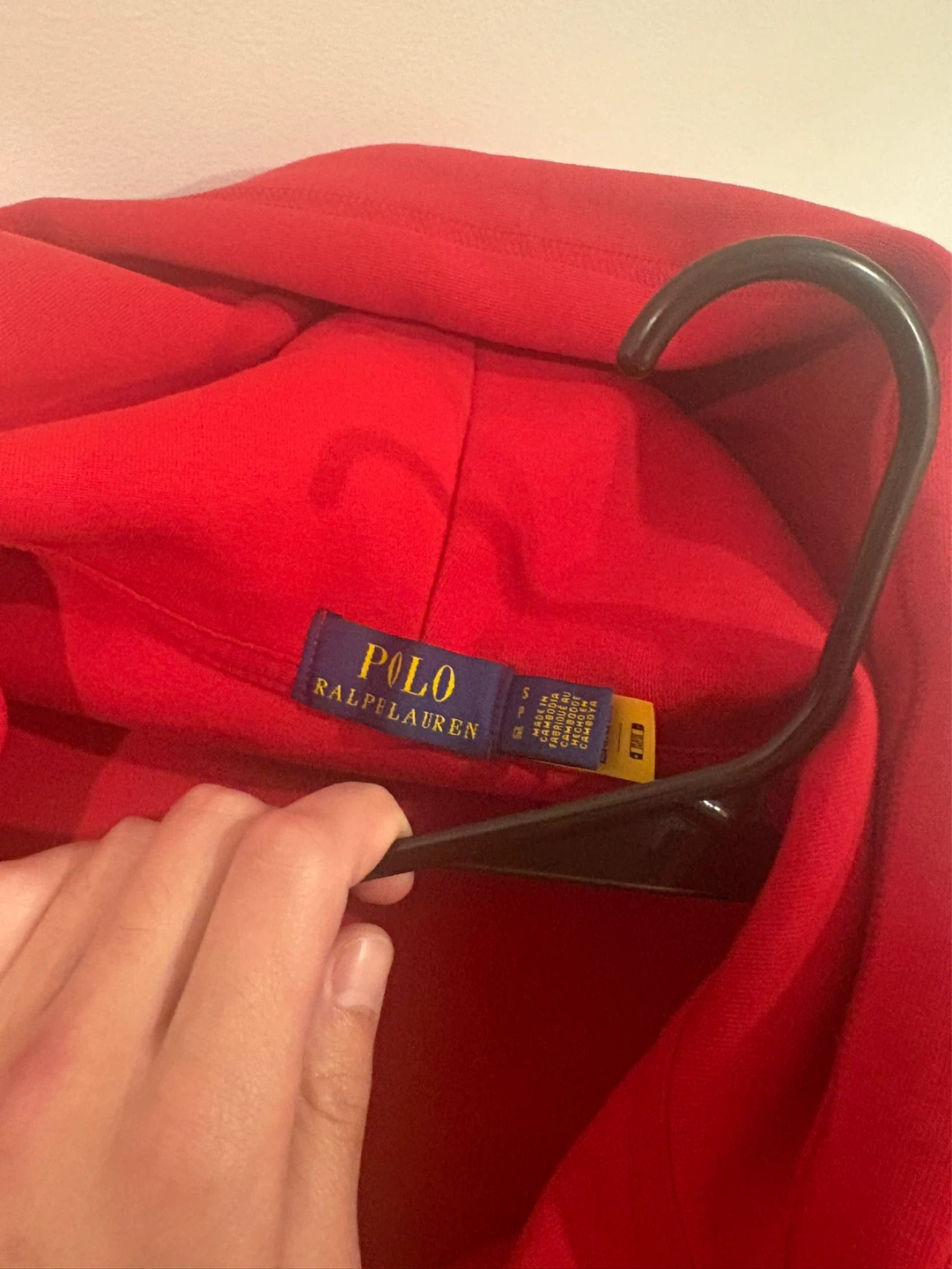 Polo Ralph Lauren Red Zip-Up Hoodie and Sweatpants Set Real - photo 5