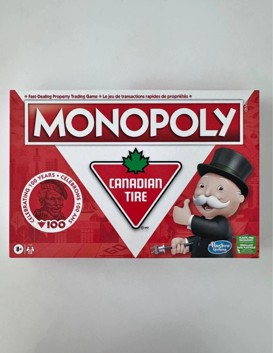 Monopoly Canadian Tire 100 Years Edition Board Game
