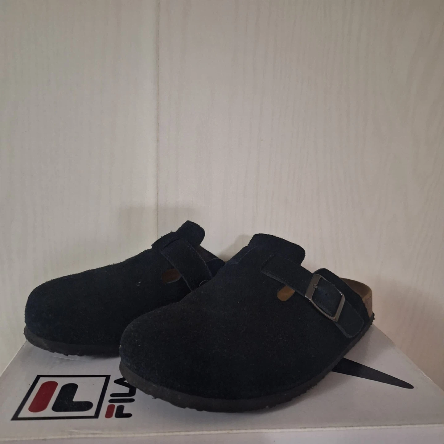Black Clogs with Buckle - photo 2