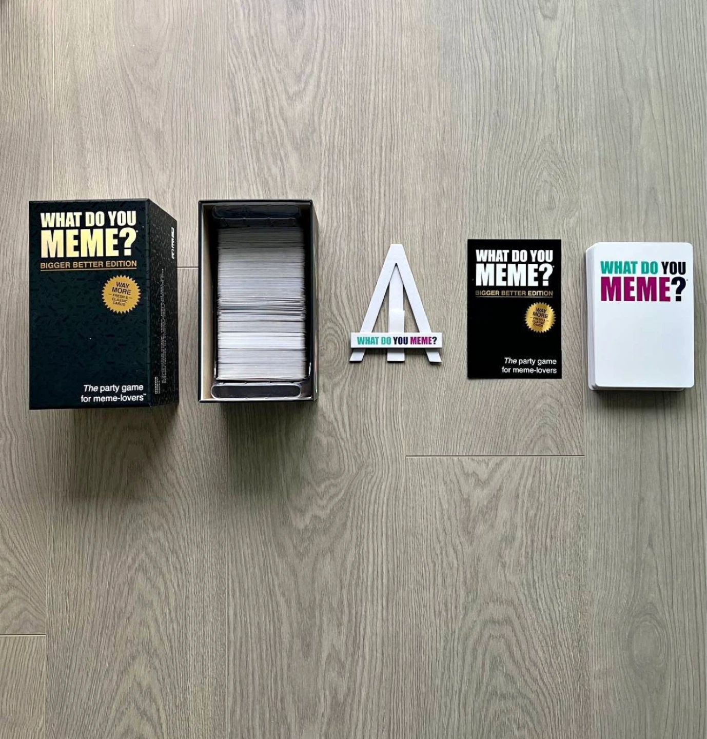 What Do You Meme? Party Game Bigger Better Edition Way