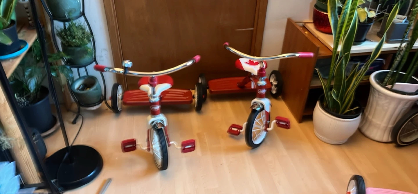 Radio Flyer Classic Red Tricycle with Canadian Flag - photo 2