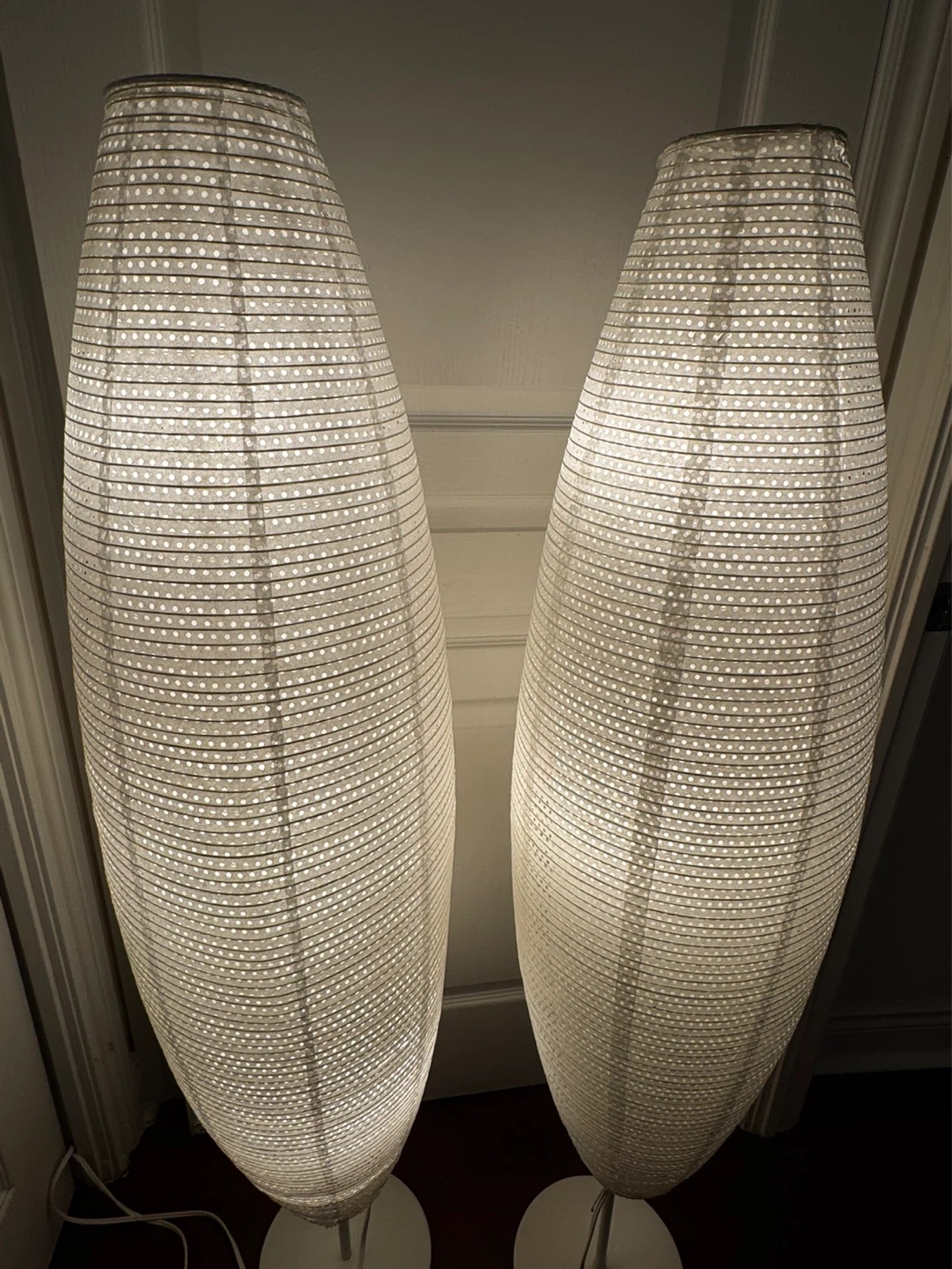 A Pair IKEA Holmö Floor Lamps - photo 2