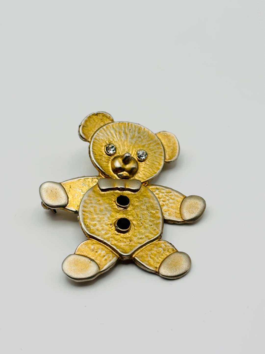 Vintage articulated teddy bear brooch - photo 4