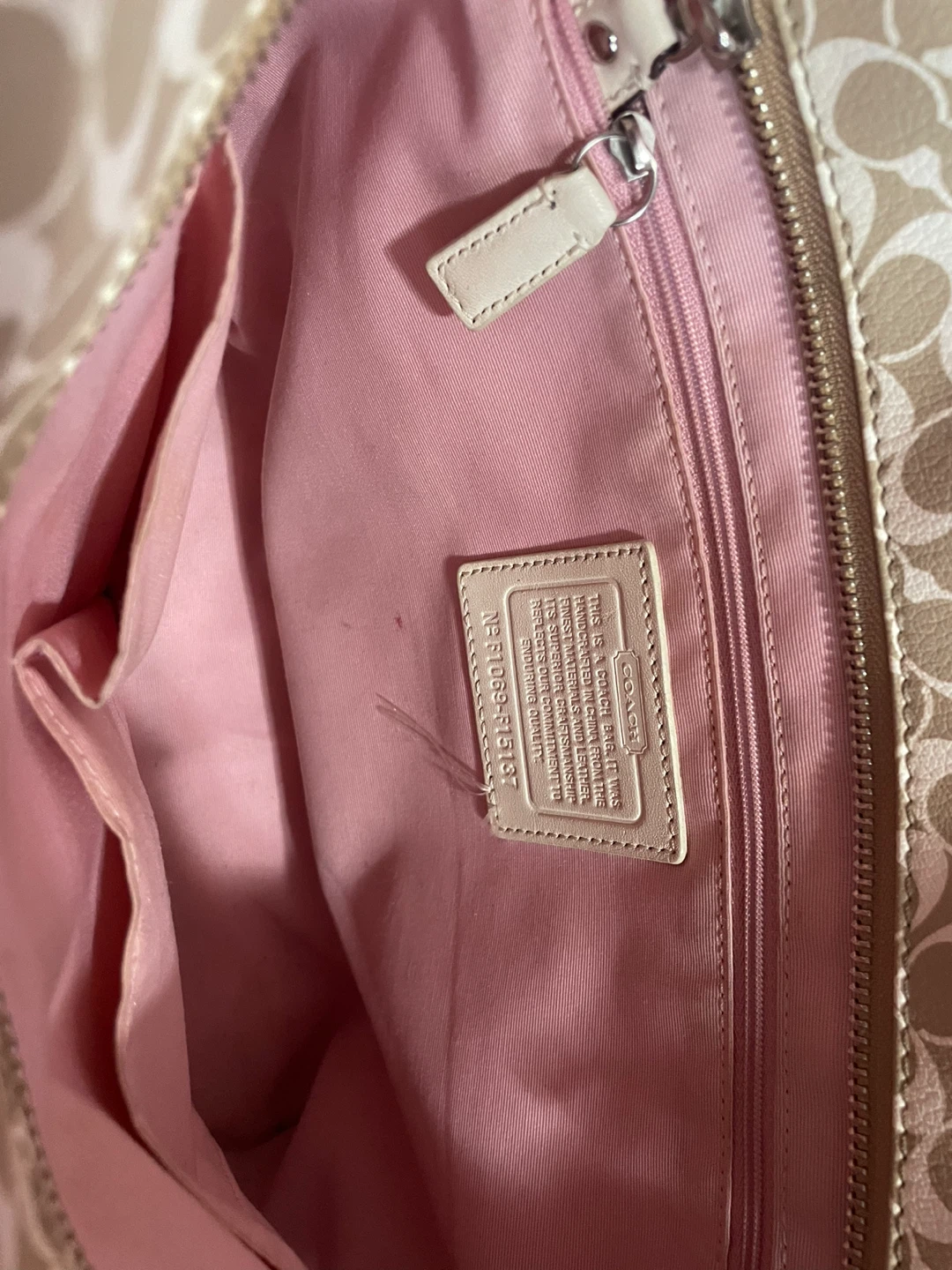 Coach Signature Tote Bag and Wallet Set - photo 4
