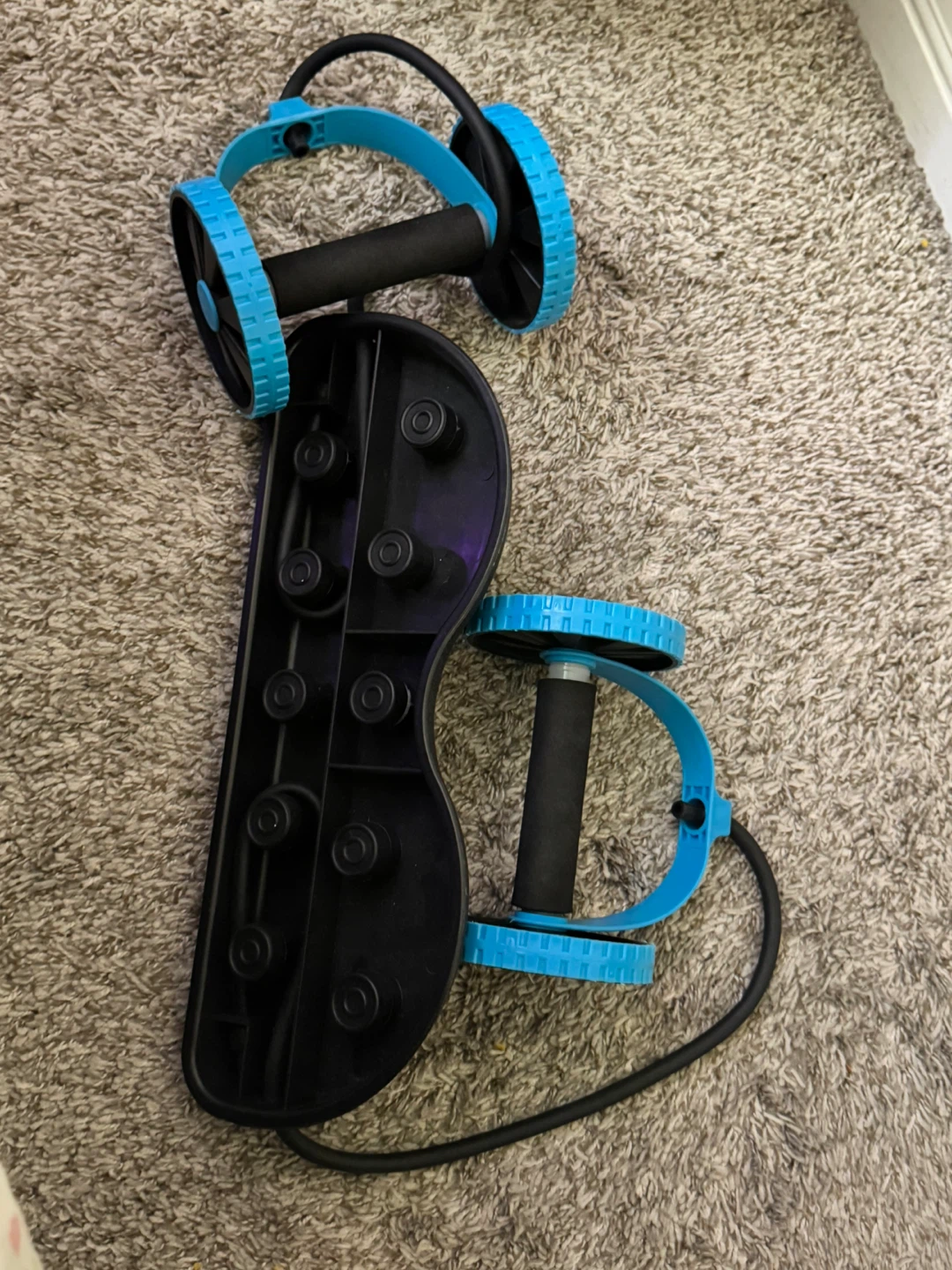 Ab Roller Wheel with Resistance Band