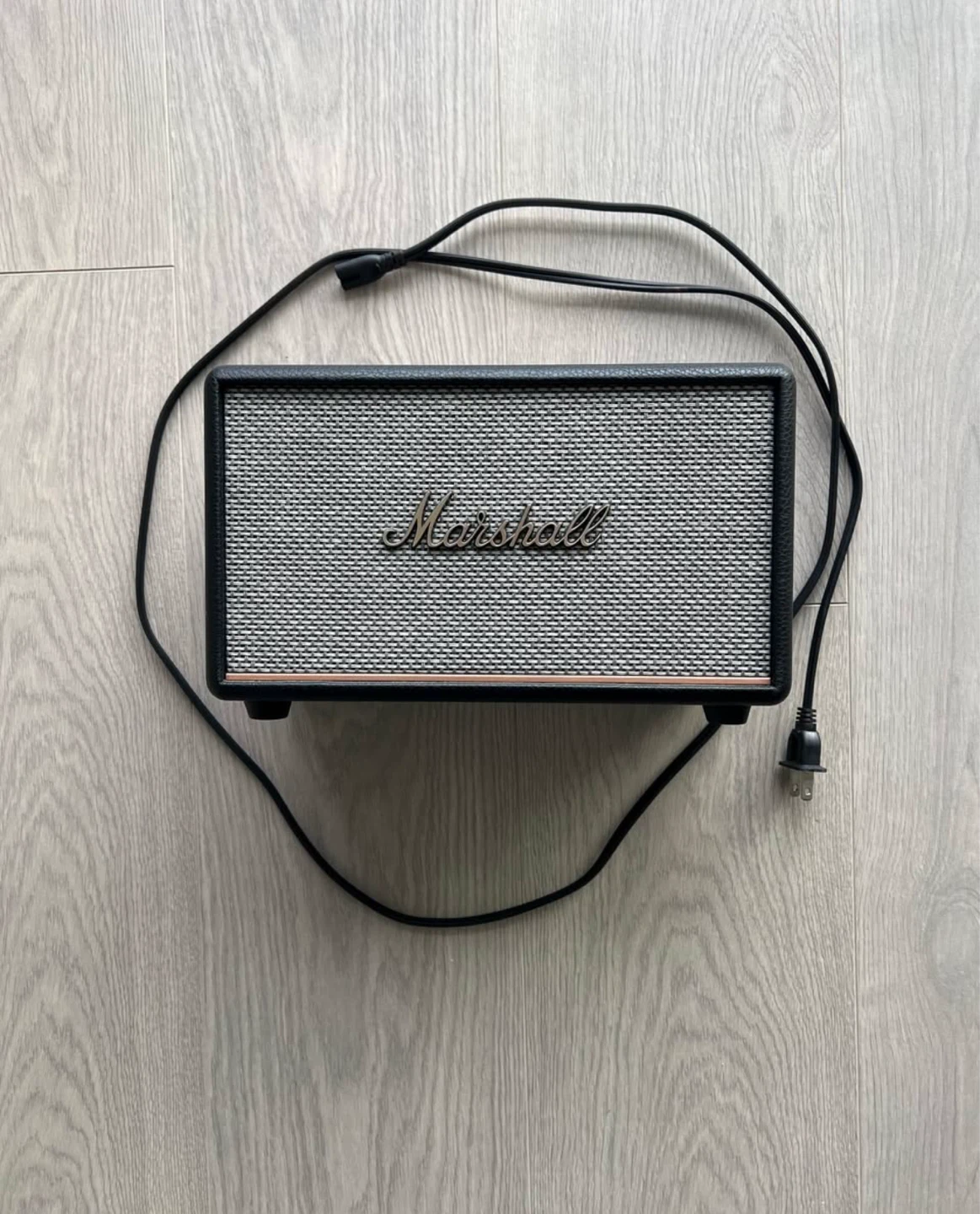 Marshall Acton III Black Bluetooth Home Speaker