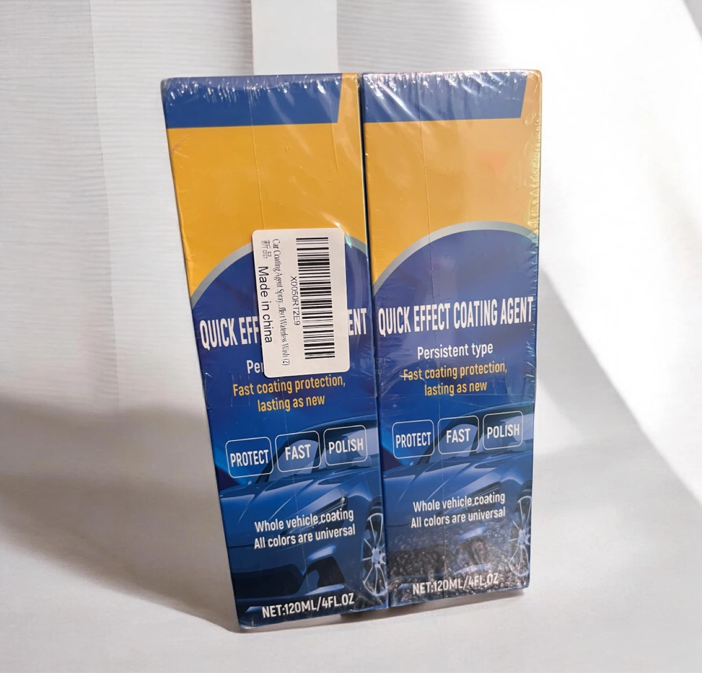 Quick Effect Car Coating Spray Kit – 2 Pack – Brand New Sealed