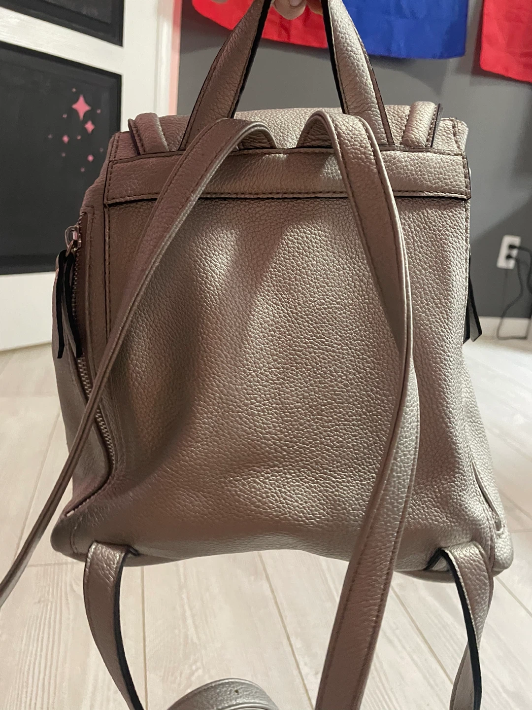 Guess Backpack - Silver Metallic - photo 2
