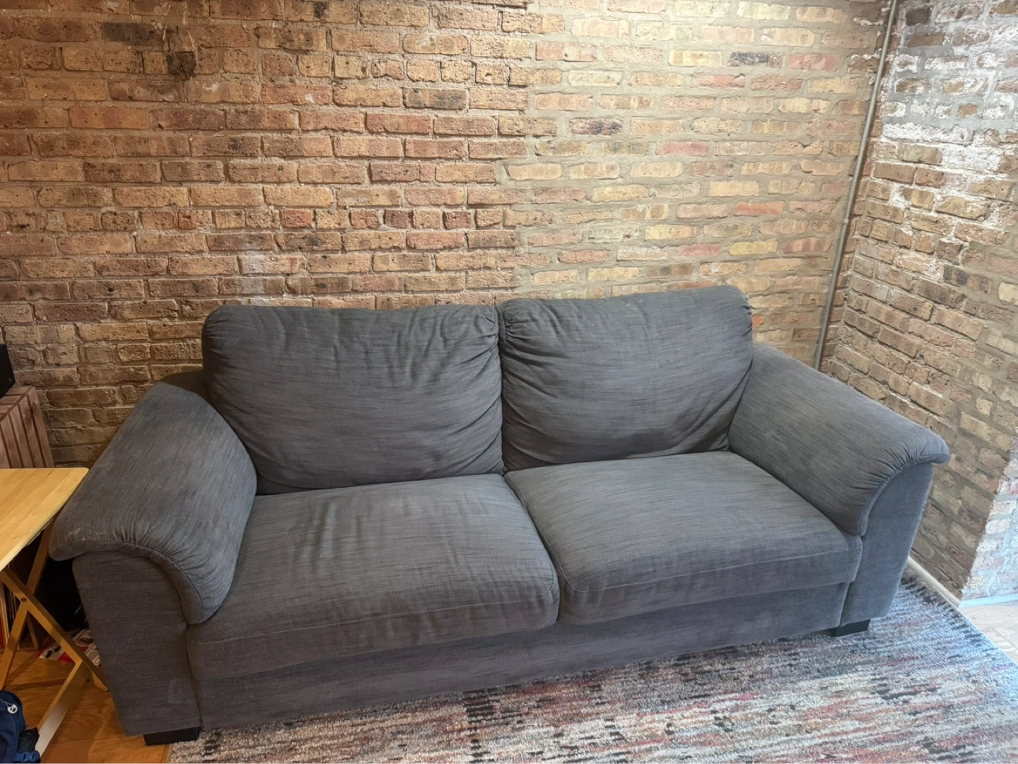 Gray Loveseat Sofa