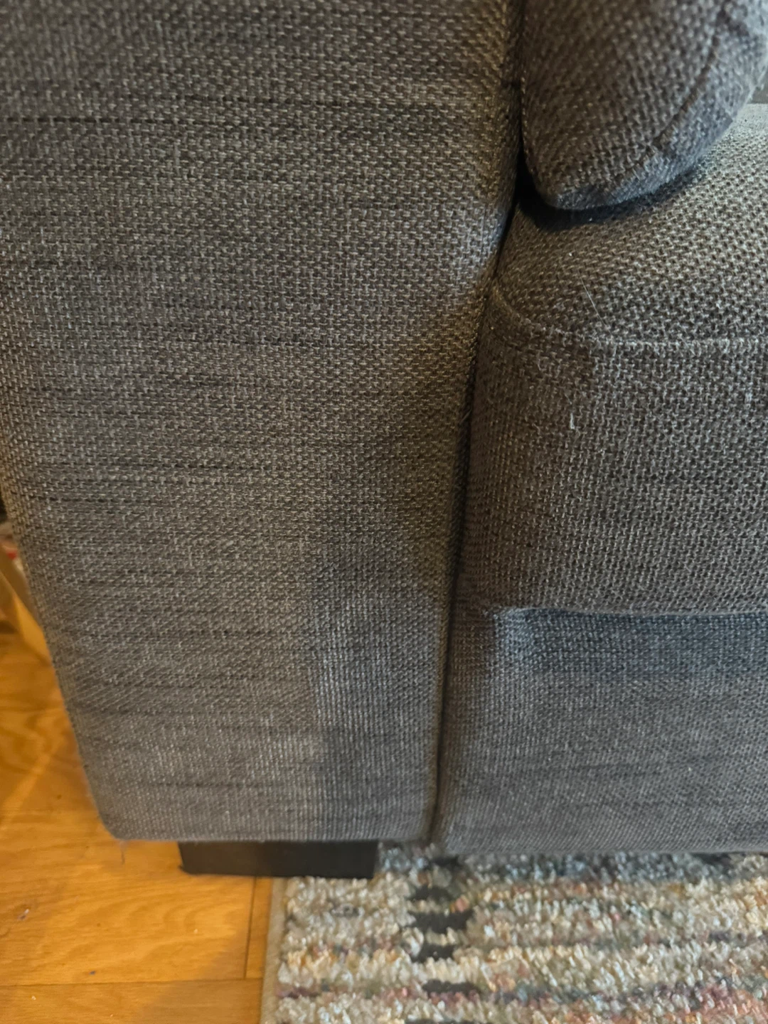 Gray Loveseat Sofa - photo 4