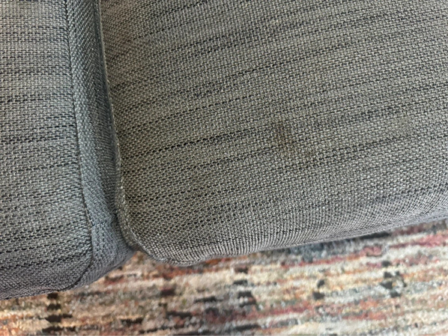 Gray Loveseat Sofa - photo 3