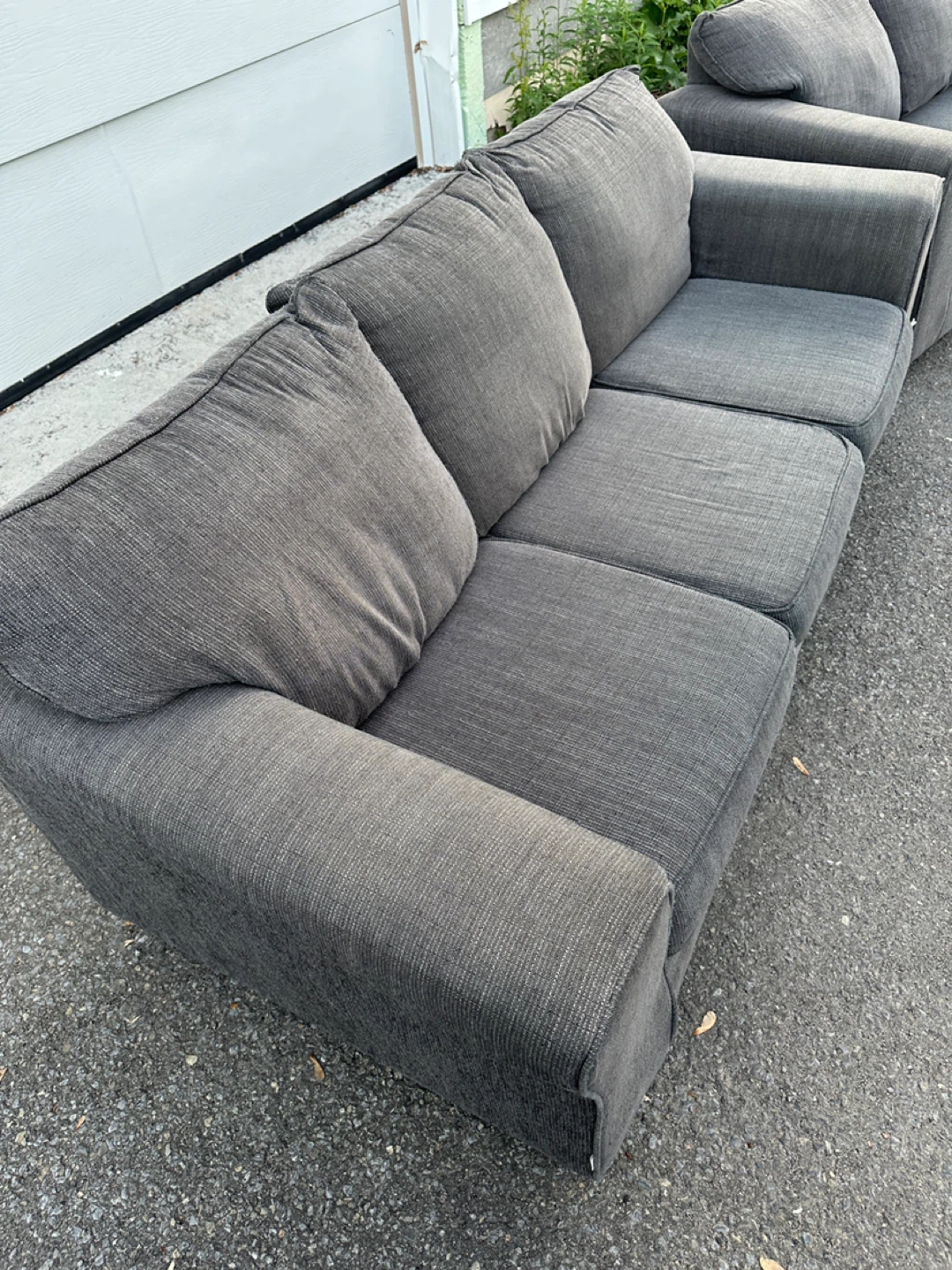 Leon’s Modern Grey Sofa & Loveseat (CAN DELIVER) - photo 4