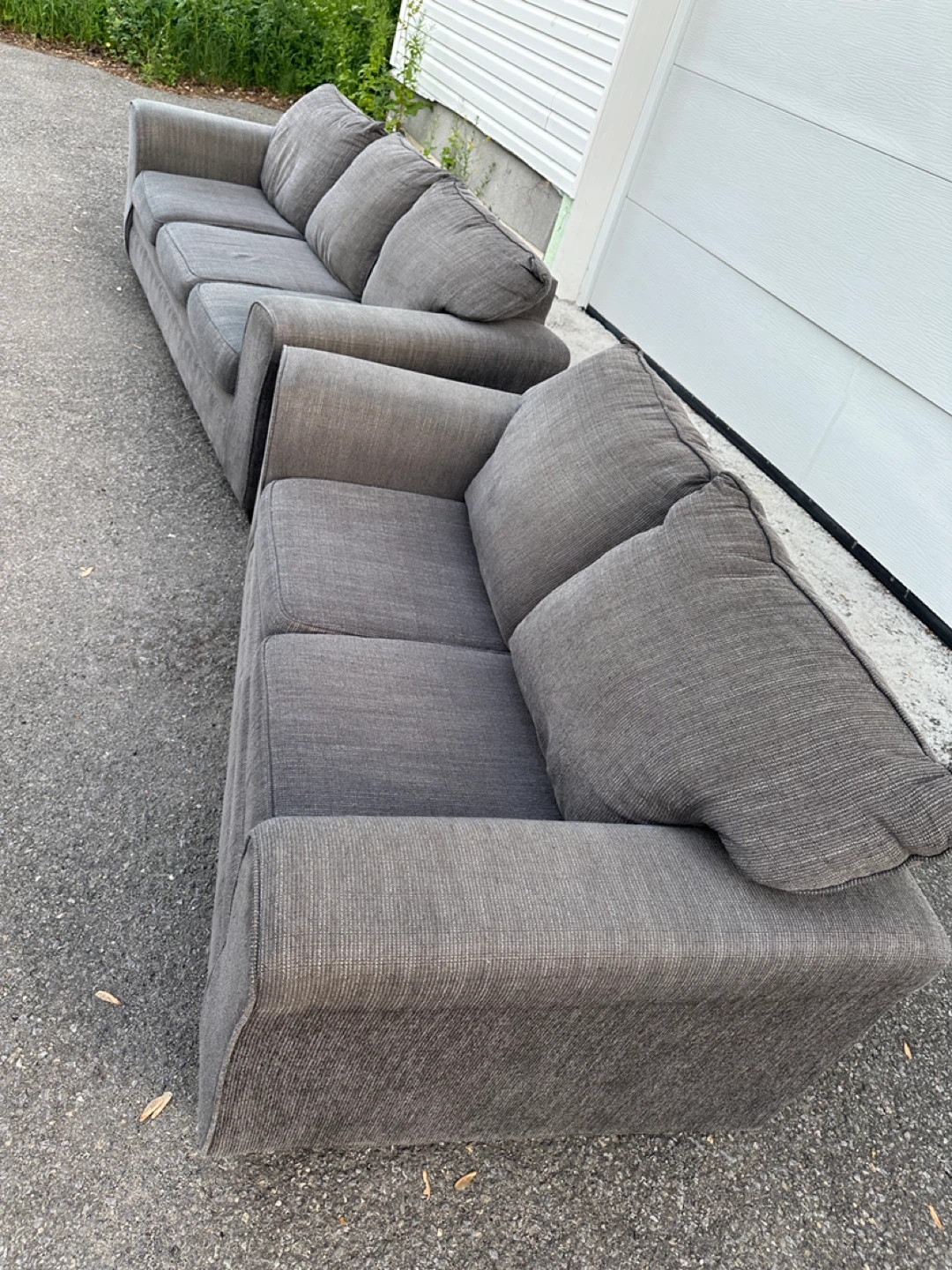 Leon’s Modern Grey Sofa & Loveseat (CAN DELIVER) - photo 2
