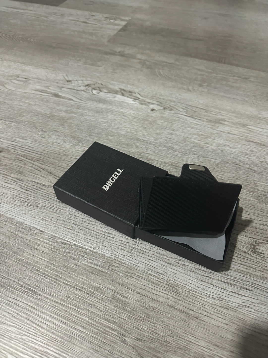 Diigell Black Leather Bifold Wallet - photo 2