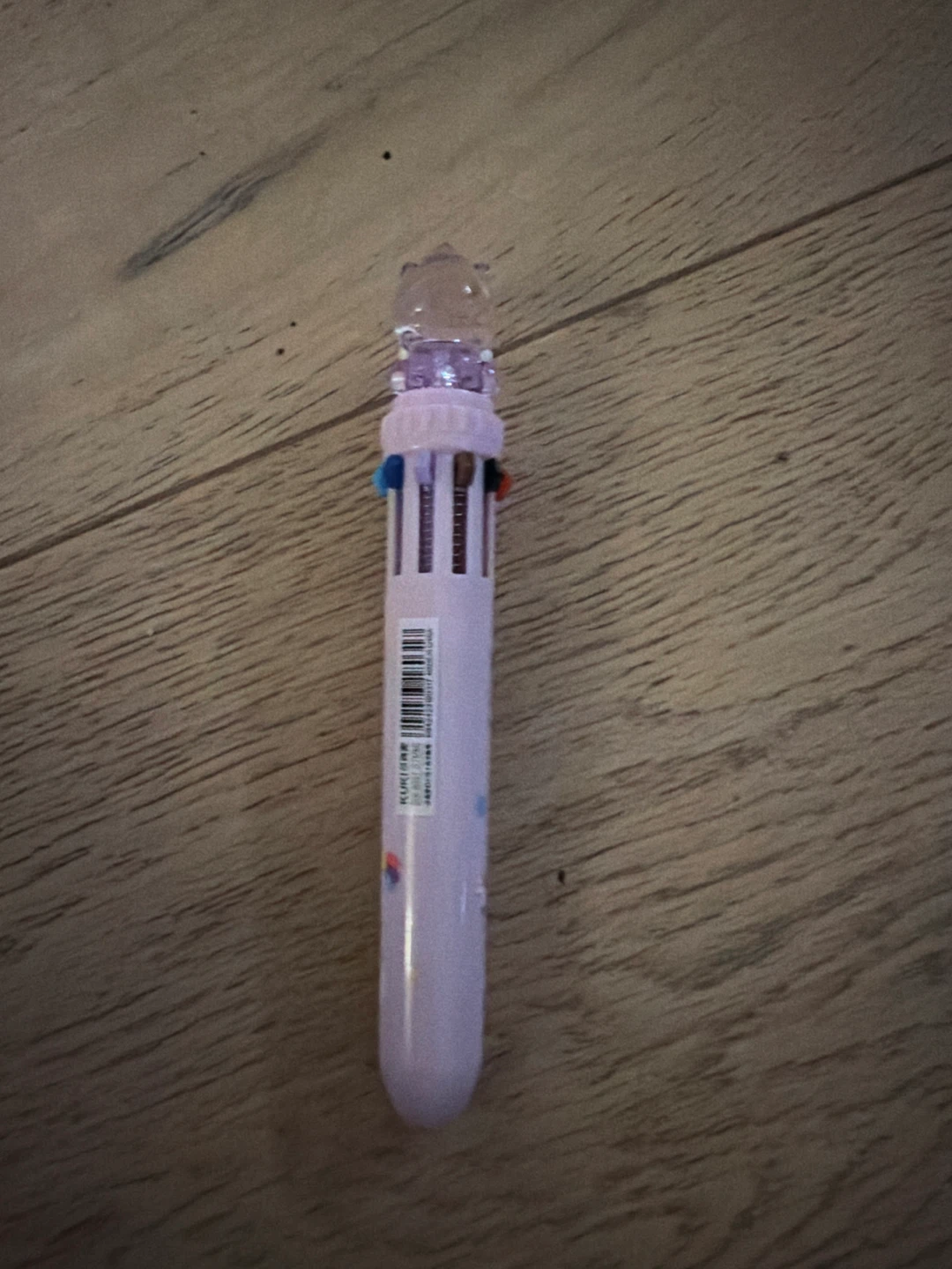 Multi-Color Ballpoint Pen with Unicorn Topper - photo 2