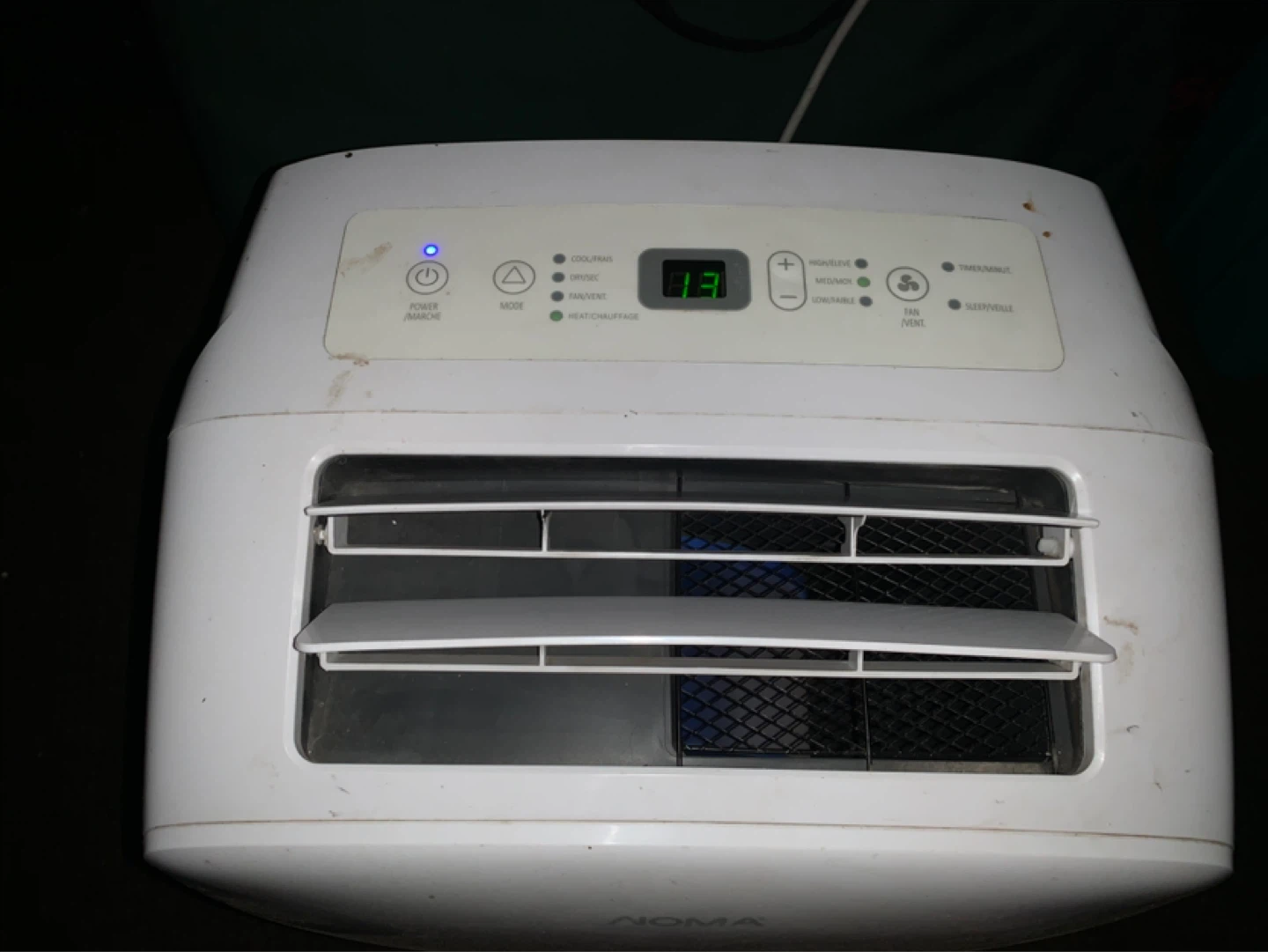 NOMA 10K Portable Air Conditioner with Remote and Hose