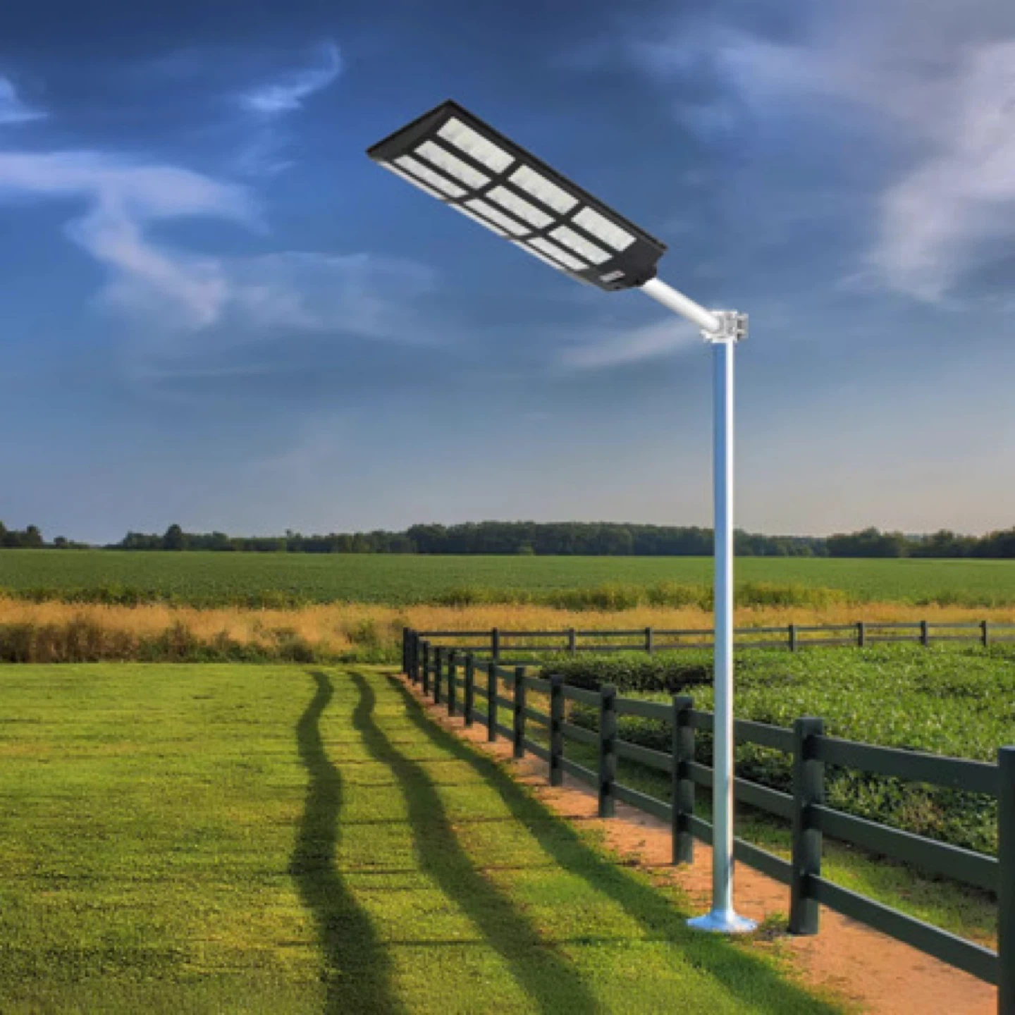 1500W Solar Street Light with Radar Induction and Remote - photo 2