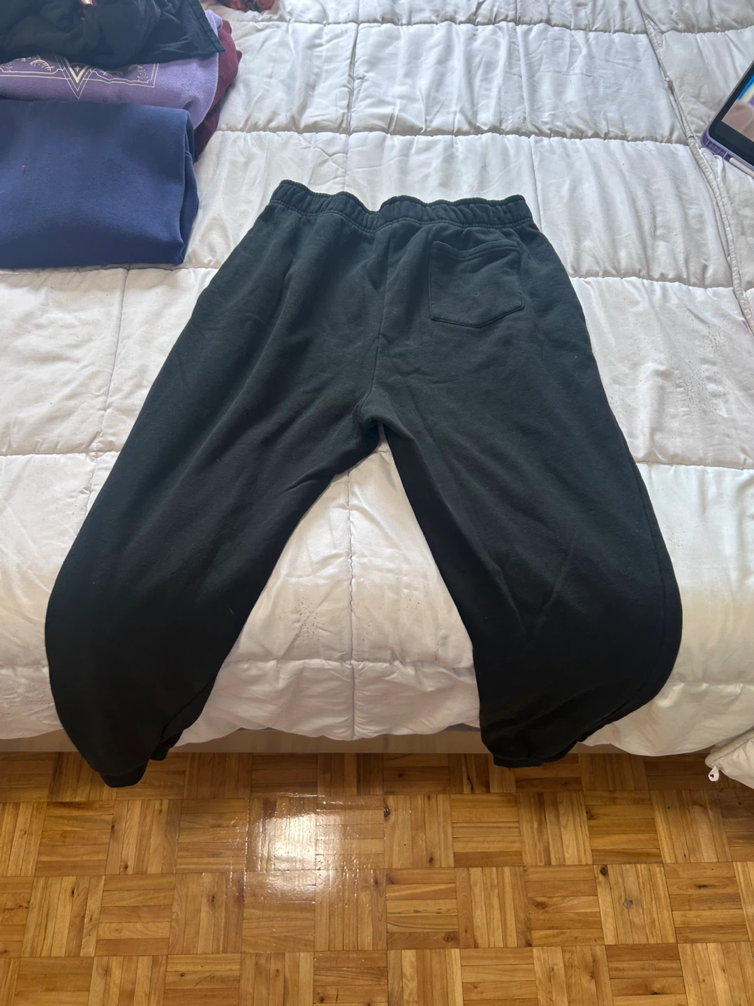 Black Lil Peep Sweatpants - photo 2