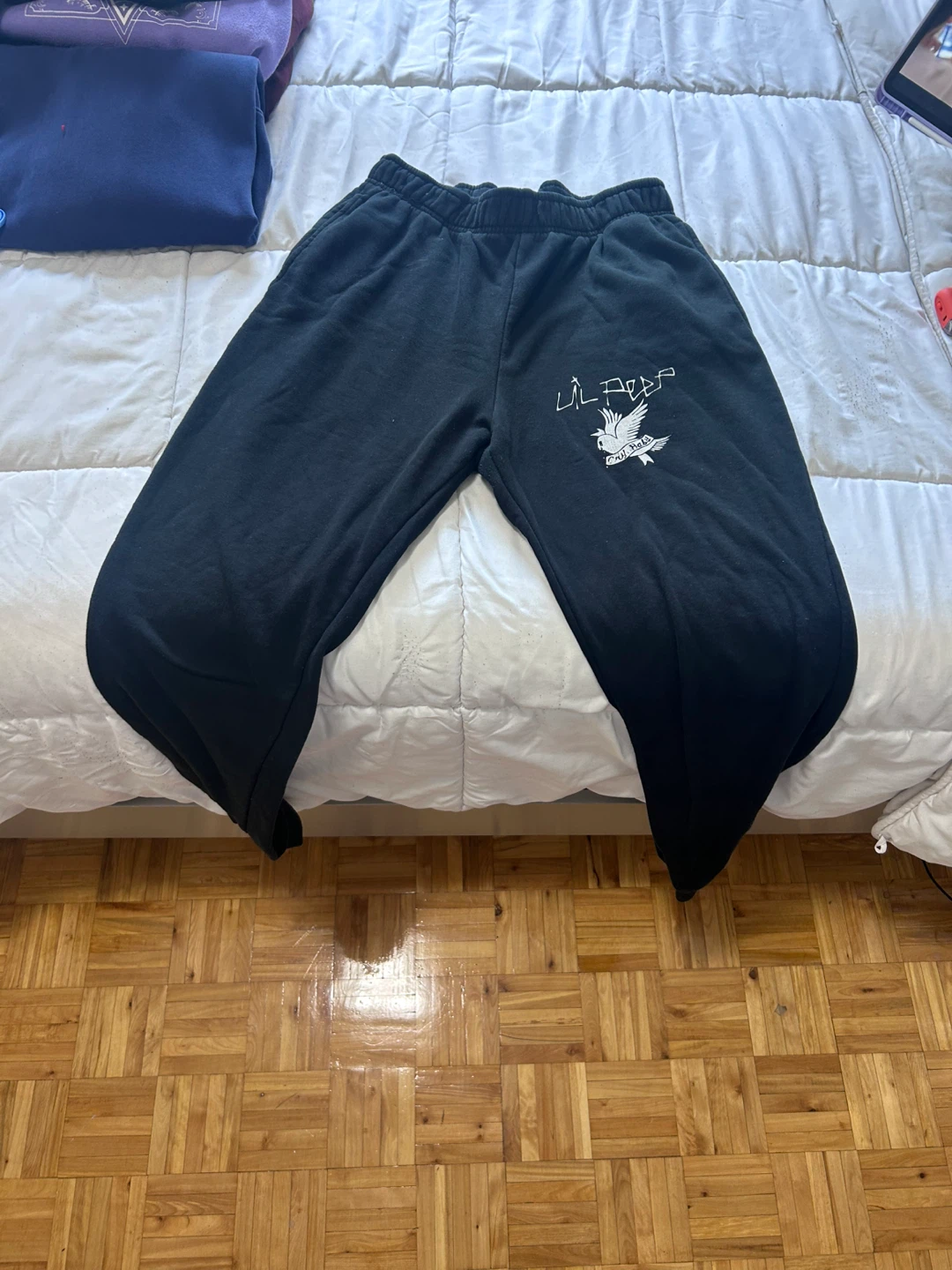 Black Lil Peep Sweatpants