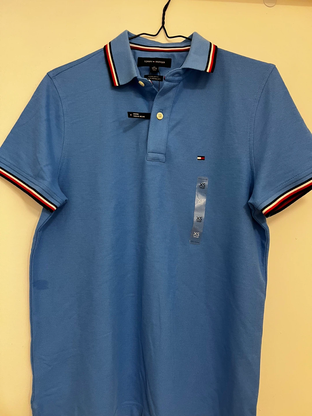 Tommy Hilfiger Blue Polo Shirt - Size XS