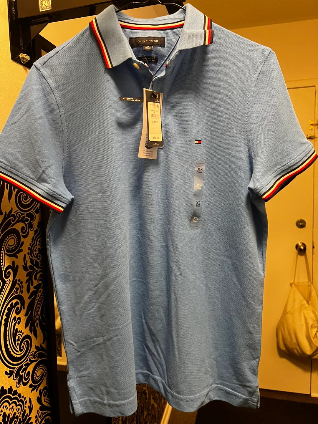 Tommy Hilfiger Blue Polo Shirt - Size XS - photo 4