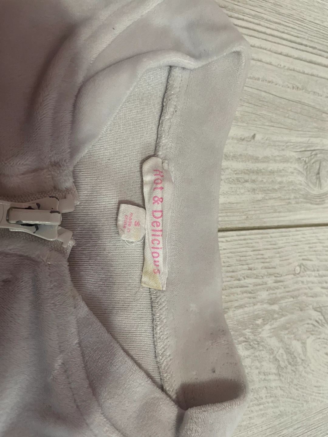 Hot & Delicious Velour Zip-Up Jacket - photo 3