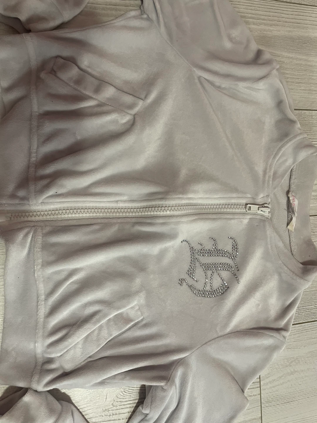 Hot & Delicious Velour Zip-Up Jacket - photo 2