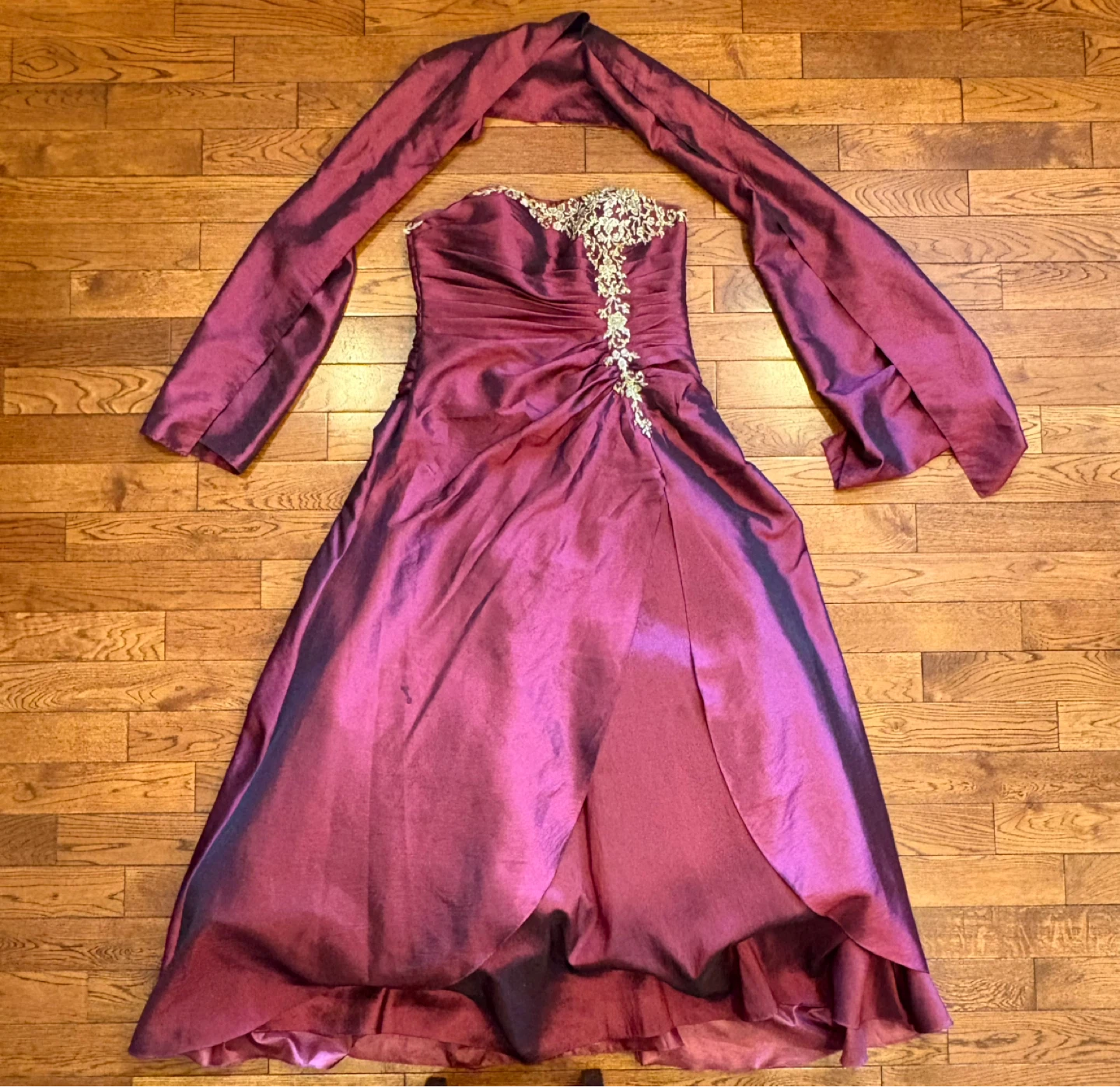 Tiffany Designs Strapless Ball Gown