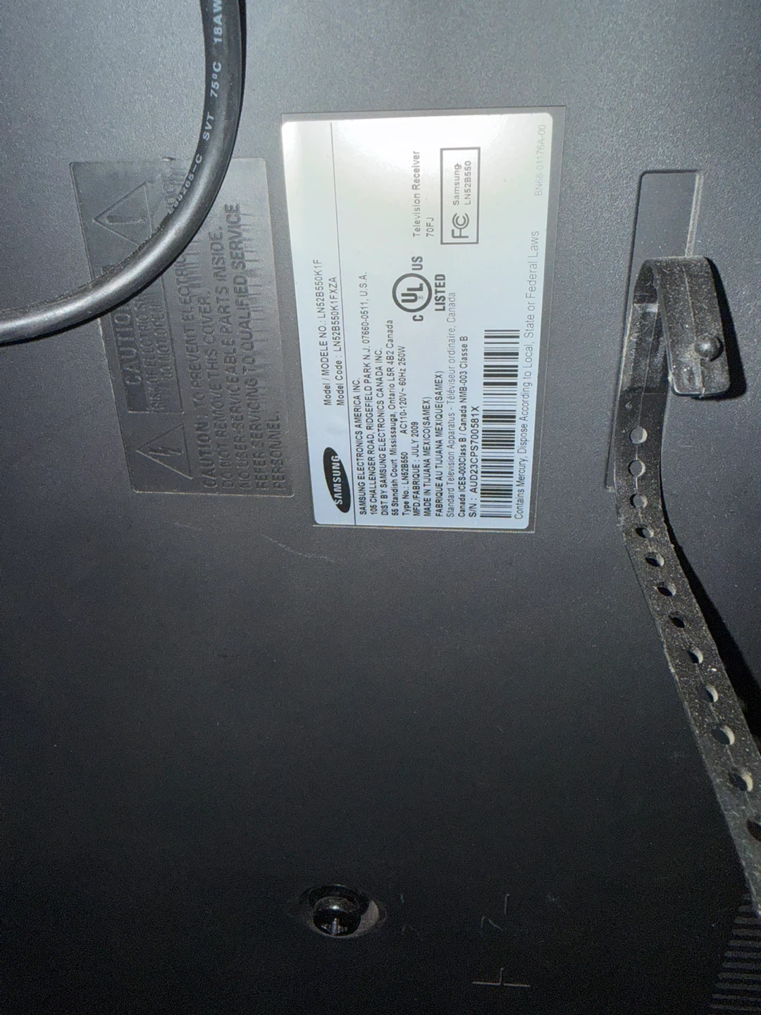 Samsung Flat Screen TV - photo 3