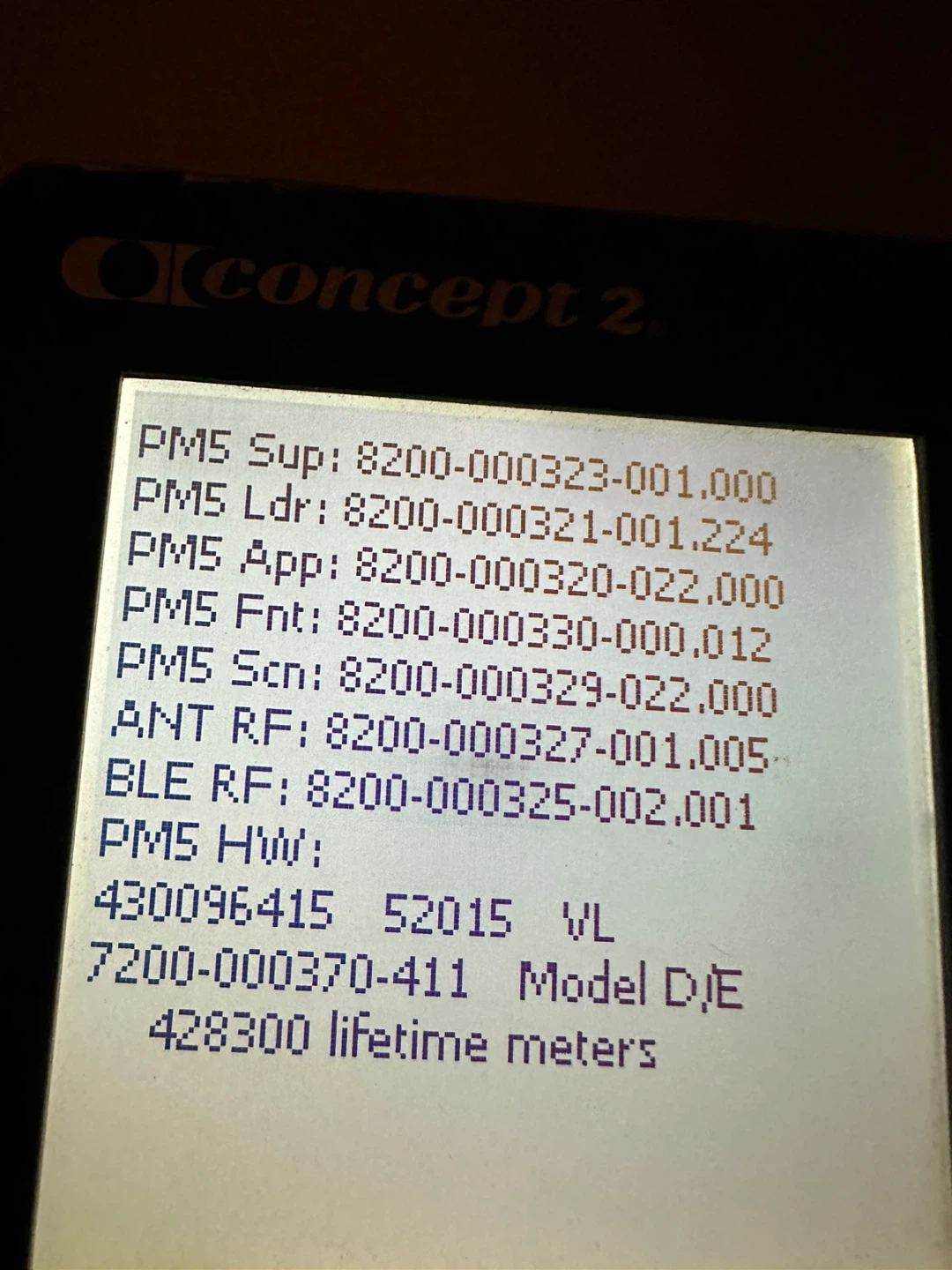 Concept 2 Rowing erg only  266 miles - photo 4