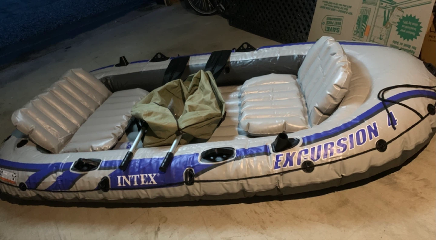 Intex Excursion 4 Inflatable Boat - photo 2