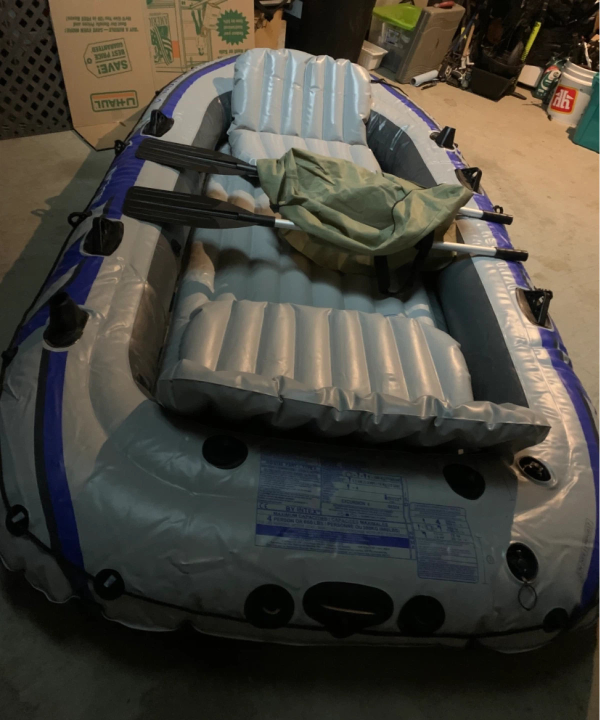 Intex Excursion 4 Inflatable Boat