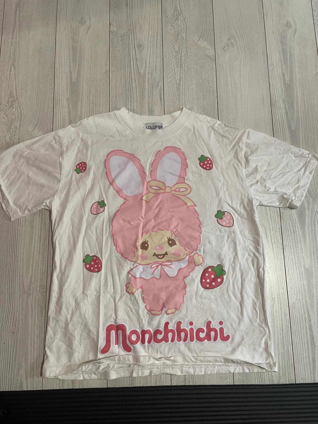 White Lollipop Bangkok Monchhichi T-Shirt