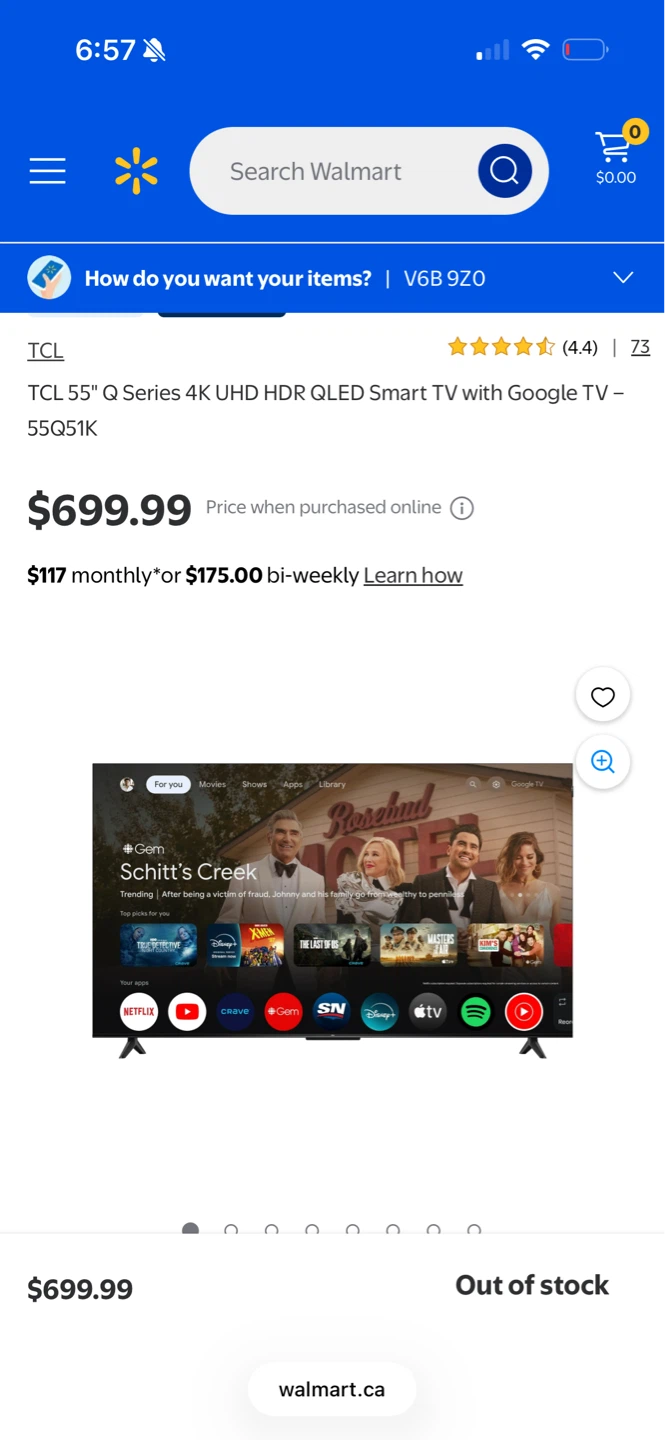 TCL 55 inch 4k google qled Smart TV - photo 4